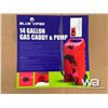 Image 1 : (UN-USED) BLUE VIPER 14 GALLON GAS CADDY & PUMP