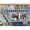 Image 3 : (UN-USED) 3 DRILL GAS ICE & GROUND AUGER
