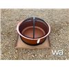Image 1 : (UN-USED) 29" STEEL CAULDRON WITH COPPER FINISH