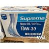 Image 3 : (UN-USED) (8) CASES OF SUPREME 10W-30 MOTOR OIL