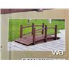 Image 2 : (UN-USED) 5 FT. WOODEN GARDEN POND BRIDGE