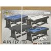 Image 2 : (UN-USED) 4 IN 1 GAMES POOL AIR HOCKEY TABLE
