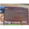 Image 4 : BEIGE ALUMINUM GAZEBO & BUG NET