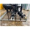 Image 2 : (UN-USED) SKID STEER HYDRAULIC HOLE AUGER