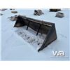 Image 4 : SKID STEER 96" SNOW BUCKET