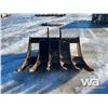 Image 2 : BRANDT 72 IN. EXCAVATOR BRUSH RAKE