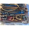Image 5 : PALLET OF BARS, CLEVISES & CABLE SLING