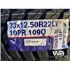 Image 4 : (4) CROSSLEADER 33X12.50R22LT TIRES