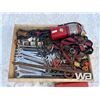Image 1 : PALLET OF COMBO WRENCHES, 3/4"DRIVE, STRAPS TOOLS