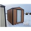 Image 2 : (UN-USED) CUSTOM 8 X 10 FT. STORAGE SHED