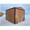 Image 4 : (UN-USED) CUSTOM 10 X 12 FT. STORAGE SHED