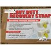 Image 3 : HEAVY DUTY 8" X30 FT. & 6" X 30 FT. RECOVERY STRAP