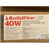 Image 3 : (2) SOLIDFIRE LED 40 WATT HIGH BAY GARAGE LIGHTS
