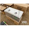 Image 3 : (UN-USED) ALUMINUM TOOL BOX