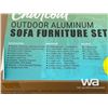 Image 6 : (UN-USED) CHARCOAL OUTDOOR ALUMINUM FURNITURE SET