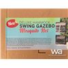 Image 2 : (UN-USED) DELUXE HAMMOCK SWING GAZEBO W/ NET