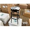 Image 2 : (UN-USED) (4) SWIVEL BARSTOOLS