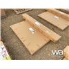 Image 2 : (UN-USED) BLACK FULL SIZE BED FRAME & HEADBOARD