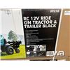 Image 2 : RC 12V RIDE ON TRACTOR & TRAILER