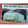 Image 2 : 20 X 10 FT. WALK IN METAL FRAME GREENHOUSE