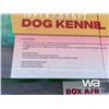 Image 2 : 13 X 7.5 X 6 FT. CHAIN LINK DOG KENNEL
