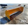 Image 3 : (UN-USED) HDX 8 FT. SKID STEER SNOW PUSHER
