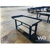 Image 3 : 4 FT. STEEL WORK BENCH WITH SHELF
