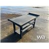Image 4 : 4 FT. STEEL WORK BENCH WITH SHELF
