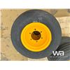 Image 3 : (4) 11L-15 IMPLEMENT TIRES & RIMS