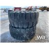 Image 2 : (2) YOKAHAMA 29.5-25 LOADER TIRES