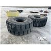 Image 2 : (2) KUMHO 29.5-25 ROCK TIRES