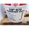Image 2 : (2) PAILS OF 3/8"X60 FT. TRANSPORT G70 CHAIN