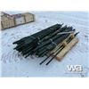 Image 4 : (UN-USED) PALLET OF METAL FENCE POSTS