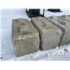 Image 3 : (6) 60" X 30" X 30" CONCRETE BLOCKS