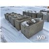 Image 2 : (6) 60" X 30" X 30" CONCRETE BLOCKS