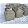 Image 3 : (6) 60" X 30" X 30" CONCRETE BLOCKS
