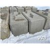 Image 4 : (6) 60" X 30" X 30" CONCRETE BLOCKS