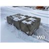 Image 2 : (3) 60" X 30" X 30" CONCRETE BLOCKS