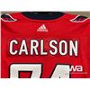 Image 2 : SIGNED WASHINGTON CAPITALS JOHN CARLSON JERSEY