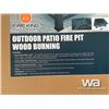 Image 4 : (UNUSED) OUTDOOR PATIO FIRE PIT WOOD BURNING