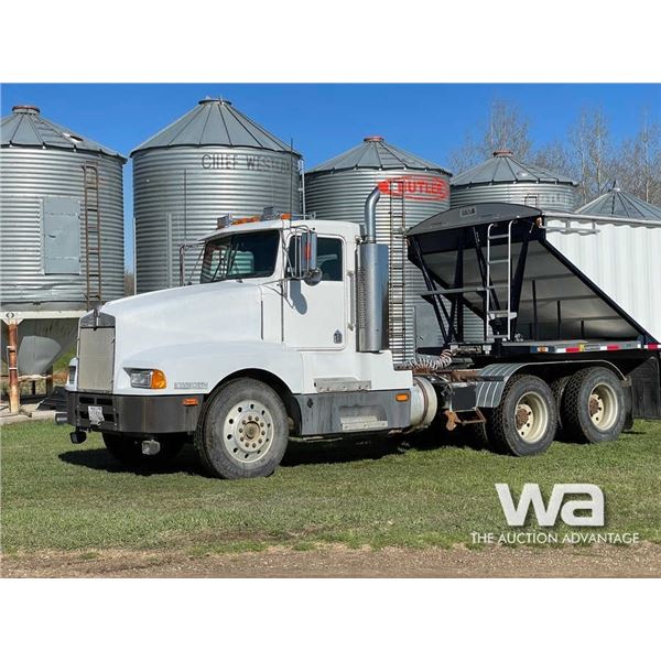 1987 KENWORTH T/A TRANSPORT TRACTOR