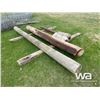 Image 3 : (2) STEEL POSTS, (2) HD WOOD POSTS