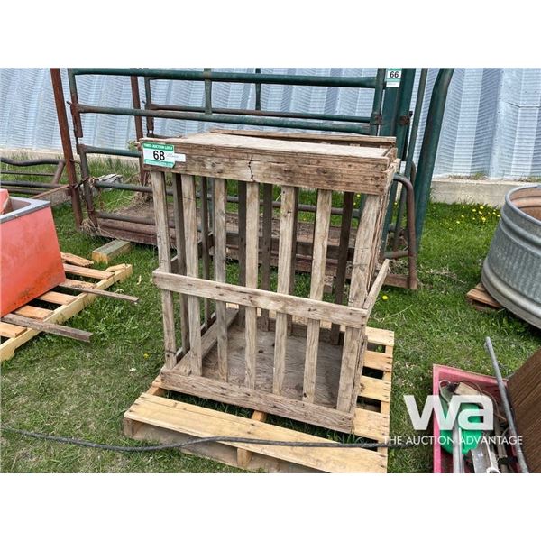 WOOD CRATE