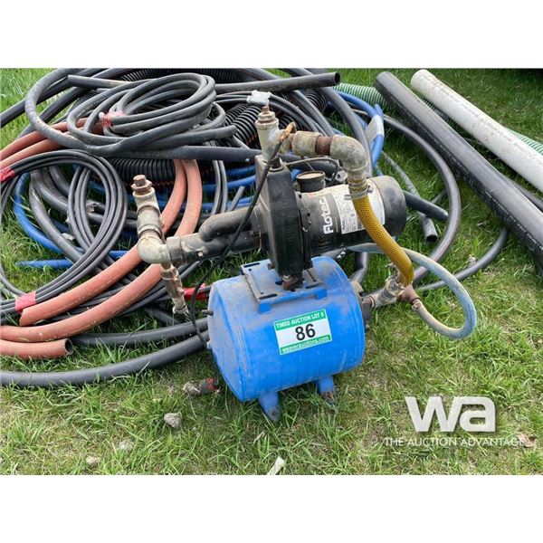WATER PUMP & HOSE