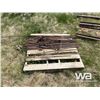 Image 1 : (3) PALLETS MISC. STEEL