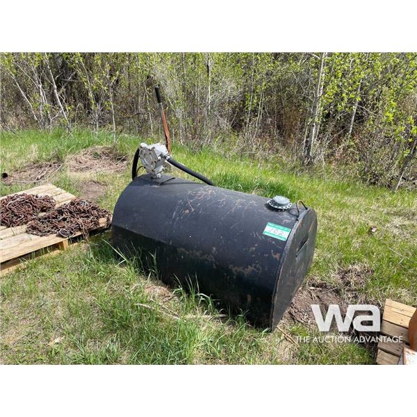 BLACK SLIP TANK & HAND PUMP
