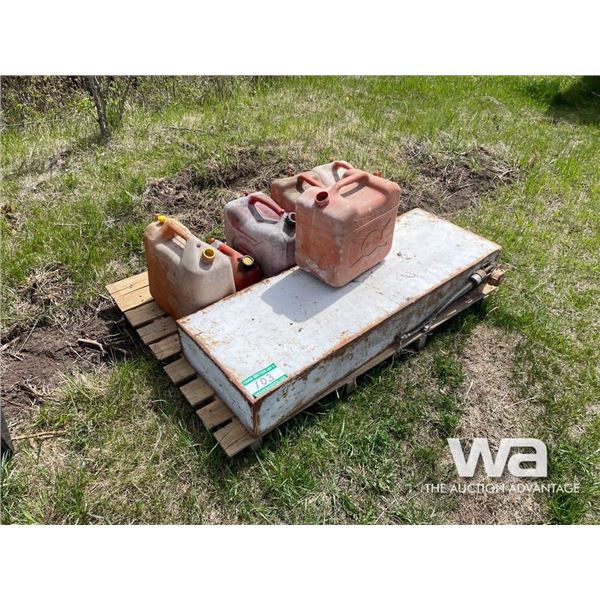 JERRY CANS & SQUARE STEEL TANK