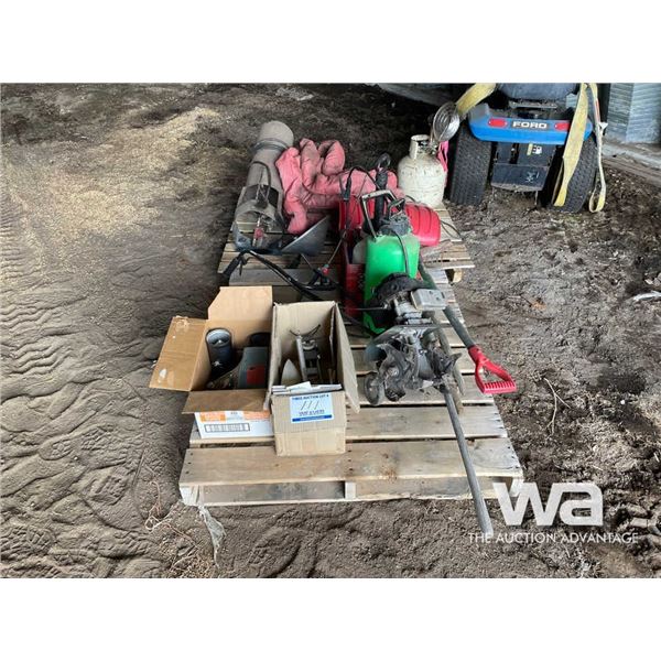MOTOMCO 919 GRAIN TESTER & SCALE, ROTOTILLER