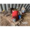Image 2 : PARTIAL OIL BARREL & PUMP, OIL PAIL & PUMP