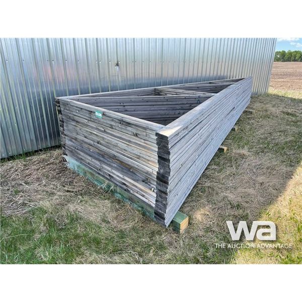 (22) WOOD 25 FT. BUILDING RAFTERS